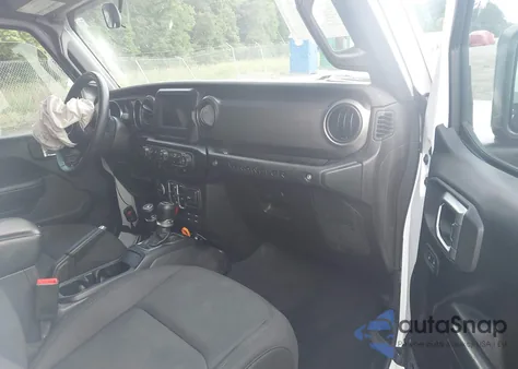 2019 Jeep Wrangler Unlimited Sport S 4X4 z USA, uszkodzony, nr VIN 1C4HJXDG7KW597096